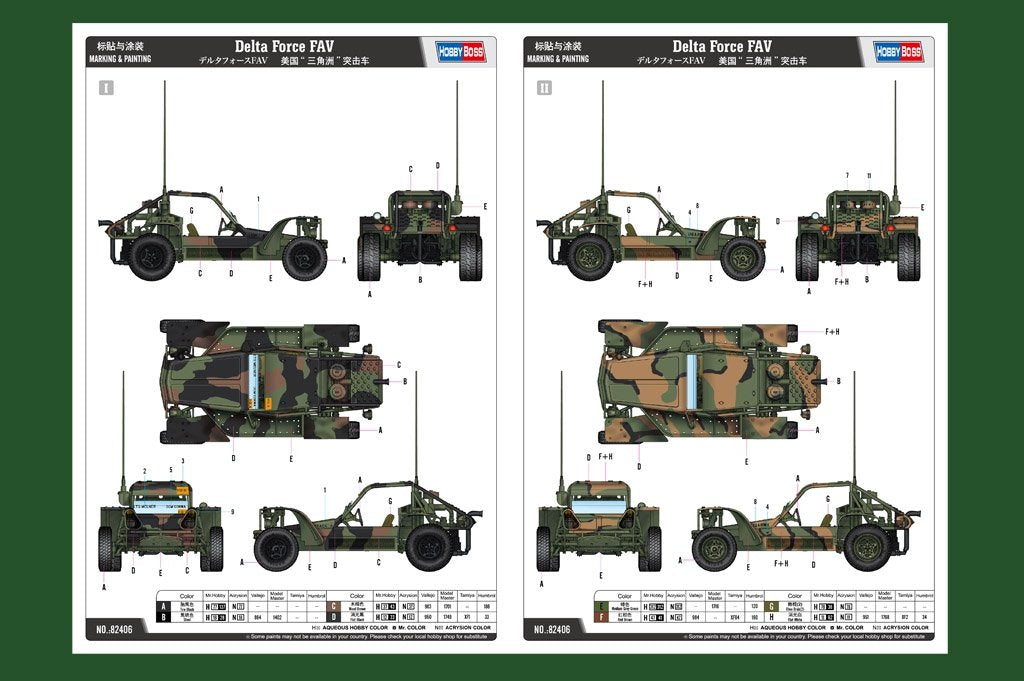 Hobby Boss 82406 Delta Force FAV 1/35 – imagen 3