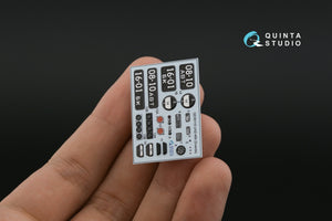 Quinta Studio QD35115 UAZ-469 3D-Printed &amp;amp; coloured Interior on decal paper (Zvezda) 1/35 – immagine 6