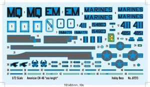 Hobby Boss 87213 CH-46D Seaknight 1/72 – immagine 3