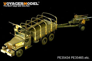 Voyager Model PE35465 WWII U.S. GMC 2.5ton 6X6 Cargo Truck for TAMIYA 35218 1/35 – immagine 17