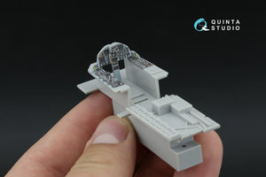Quinta Studio QDS-48598 F-15C Late/F-15J Late 3D-Printed &amp;amp; coloured Interior on decal paper (Hasegawa) (Small version) 1/48 – immagine 9