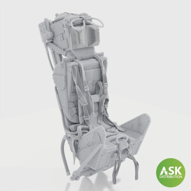 Art Scale Kit A32038 Ejection Seat - M.B Mk.2E with Seat Belts, with Survival Pack, rec. for Gloster Meteor, Revell 1/32 – Bild 4