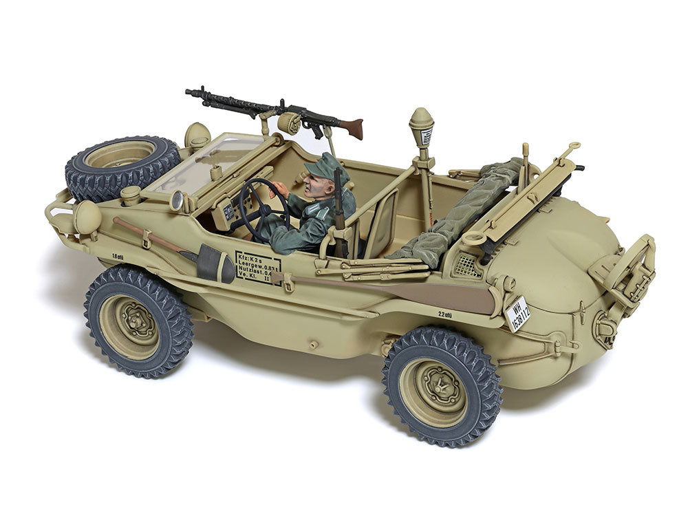 Tamiya 35393 German Schwimmwagen Type 166 Wide Wheel Version 1/35 – immagine 9