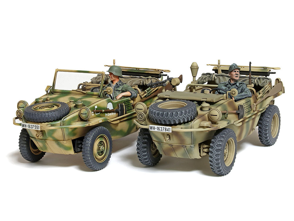 Tamiya 35393 German Schwimmwagen Type 166 Wide Wheel Version 1/35 – immagine 4