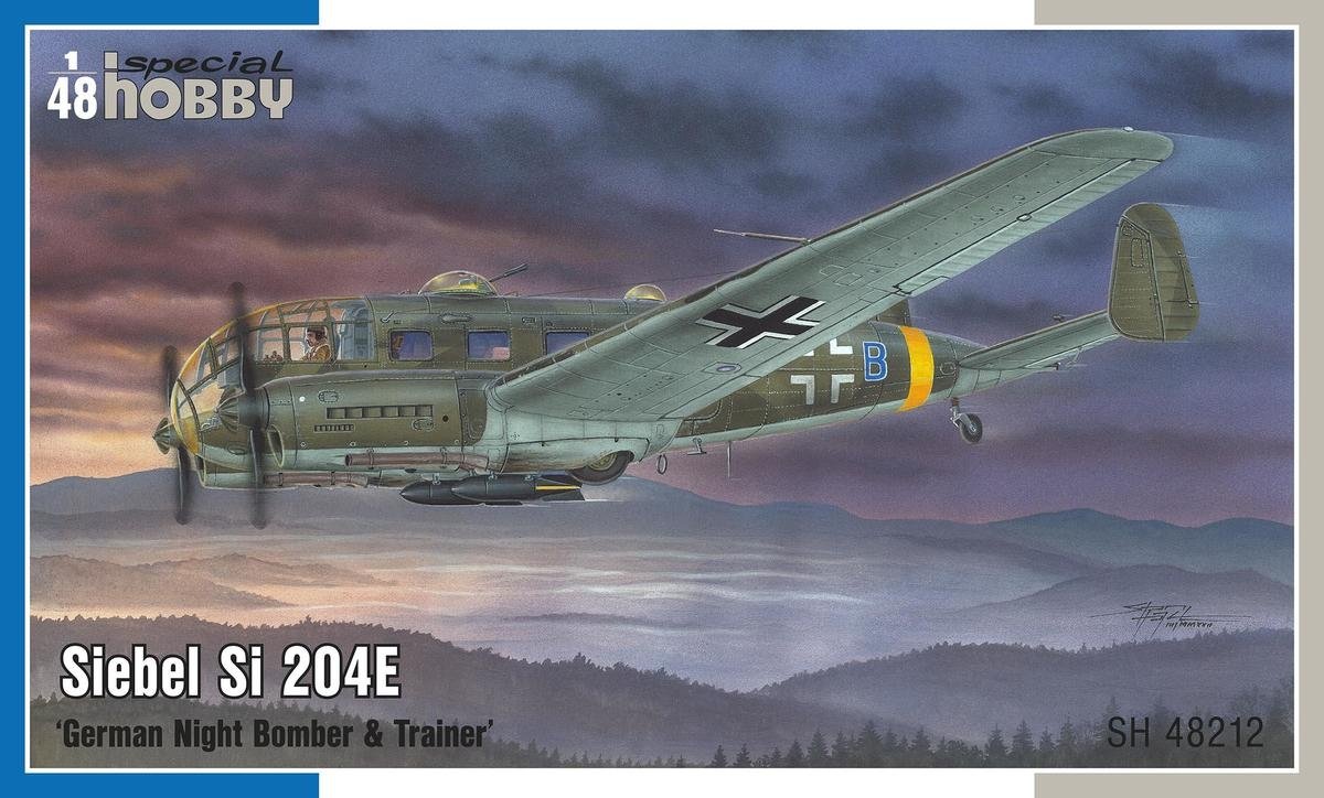 Special Hobby 48212 Siebel Si 204E ‘German Night Bomber &amp;amp; Trainer’ 1/48