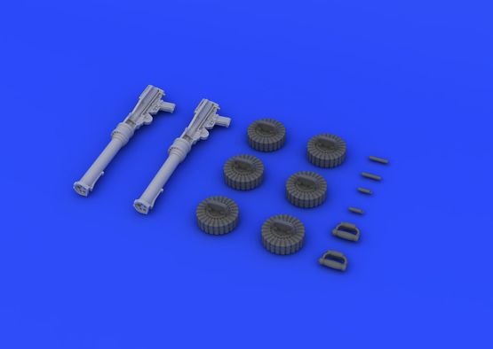 Eduard 648204 Lewis Mk. II WWI gun 1/48 – immagine 4