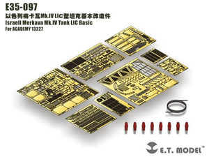 E.T. Model E35-097 Israel Merkava Mk.IV Tank LIC Basic (For ACADEMY 13227) 1/35