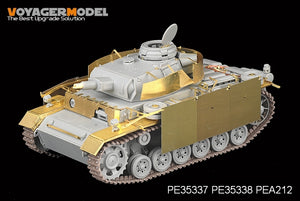 Voyager Model PE35338 WWII German Pz.KPfw.III L-N version/StuG.III F8 Version Fenders For DRAGON 1/35 – immagine 2