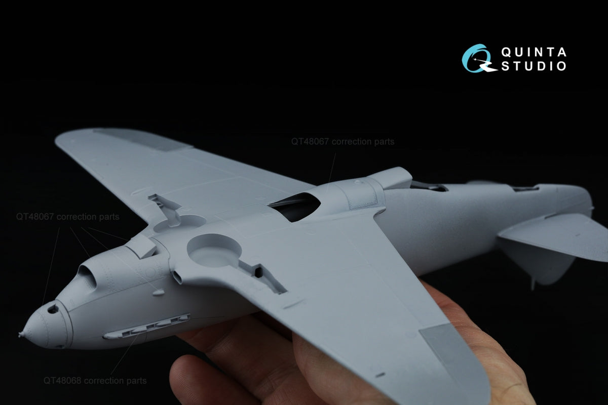 Quinta Studio QT48067 LaGG-3 series 66 Radiators cowls and spinner (Zvezda) 1/48 – immagine 7