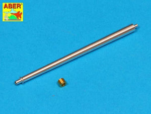 Aber 35L-138 U.S 76 mm M1A2 barrel with thread protector for Sherman M4 series tanks with M62 mount Tasca 1/35