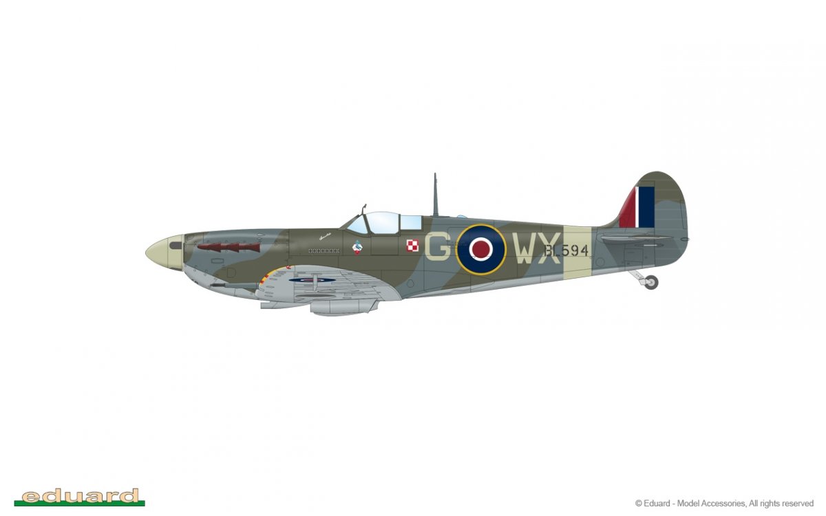Eduard 84186 Spitfire Mk. Vb mid 1/48 – imagen 13