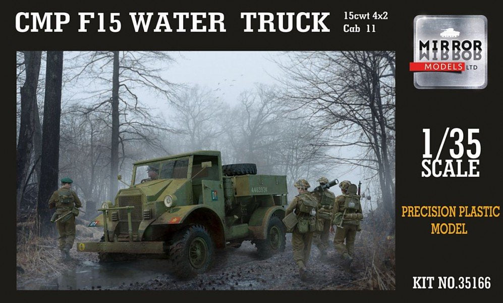 Mirror Models 35166 CMP Ford F15 Water truck, Cab 11, 4x2 drive 1/35