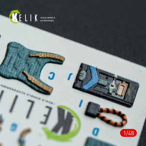 KELIK K48151 HARRIER GR3 - interior 3D decals for Kinetic kit 1/48 – image 4