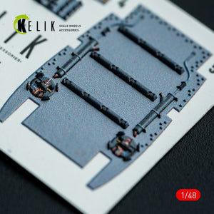 KELIK K48151 HARRIER GR3 - interior 3D decals for Kinetic kit 1/48 – image 10