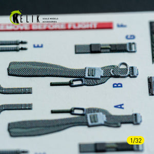 KELIK K32049 F-4D - interior 3D decals for Tamiya kit 1/32 – Bild 3
