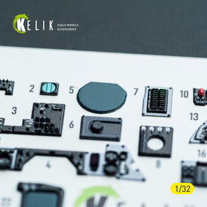 KELIK K32053 F-14A - interior 3D decals for Tamiya kit 1/32 – image 3