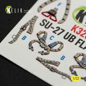 KELIK K32061 SU-27UB Flanker C - interior 3D decals for Trumpeter kit 1/32 – zdjęcie 3