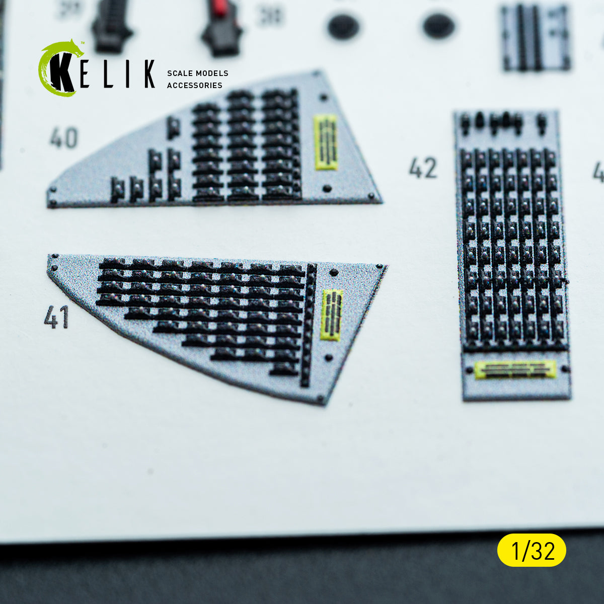 KELIK K32053 F-14A - interior 3D decals for Tamiya kit 1/32 – image 4