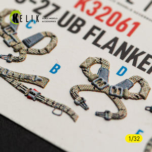KELIK K32061 SU-27UB Flanker C - interior 3D decals for Trumpeter kit 1/32 – zdjęcie 4