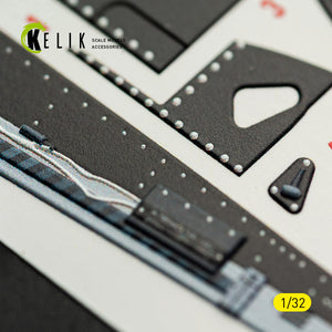 KELIK K32063 A-7E CORSAIR II - interior 3D decals for Trumpeter kit 1/32 – Bild 4