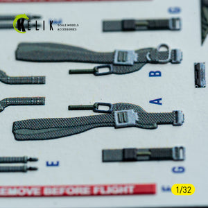 KELIK K32049 F-4D - interior 3D decals for Tamiya kit 1/32 – Bild 5