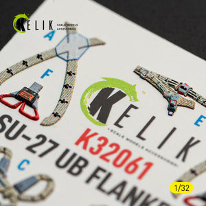 KELIK K32061 SU-27UB Flanker C - interior 3D decals for Trumpeter kit 1/32 – zdjęcie 5