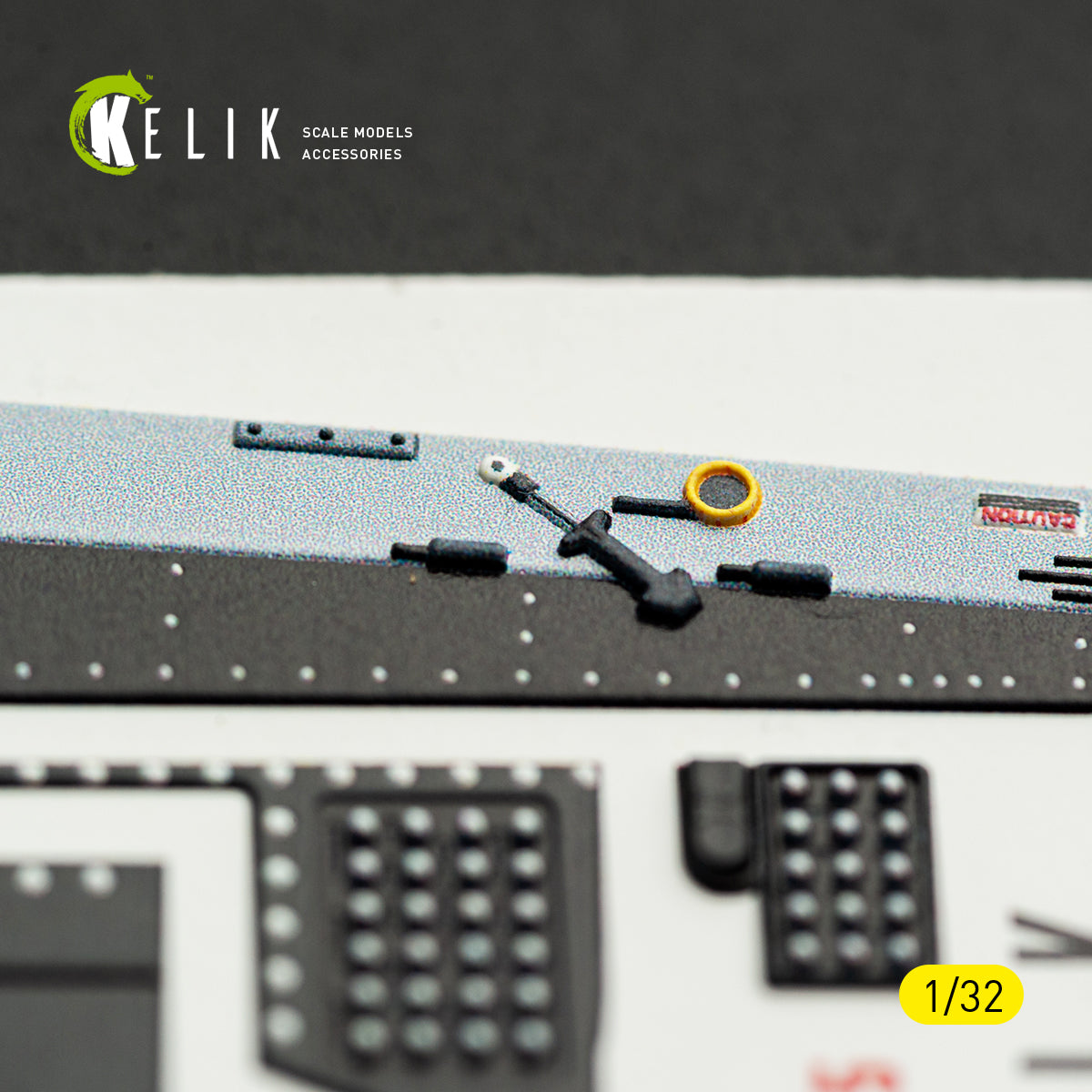 KELIK K32063 A-7E CORSAIR II - interior 3D decals for Trumpeter kit 1/32 – Bild 5