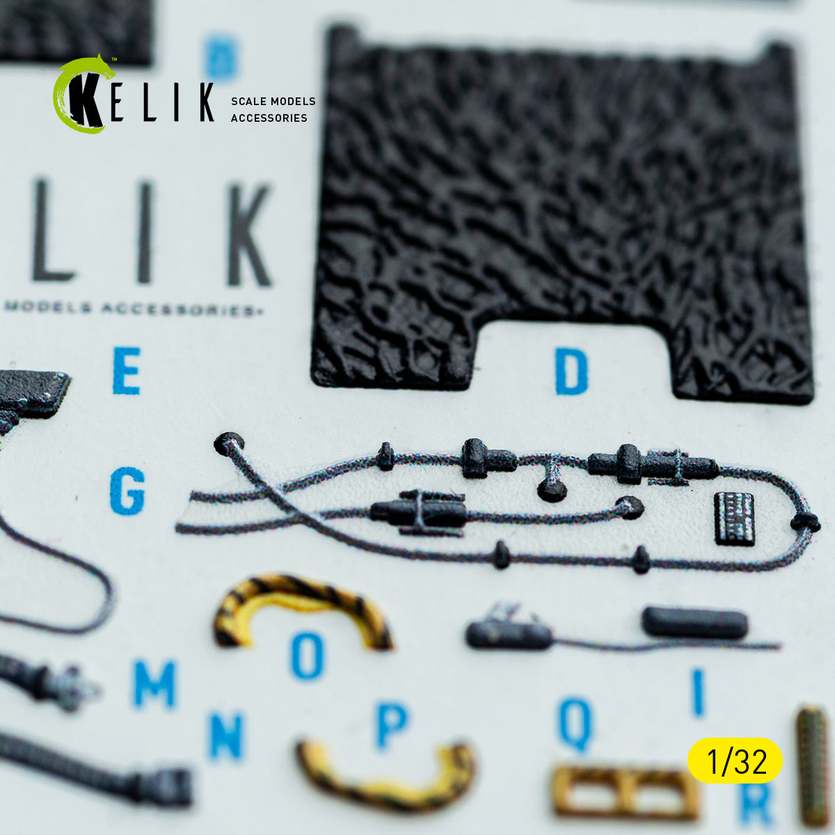 KELIK K32051 F-15C (early) - interior 30 decals for Tamiya kit 1/32 – Bild 7