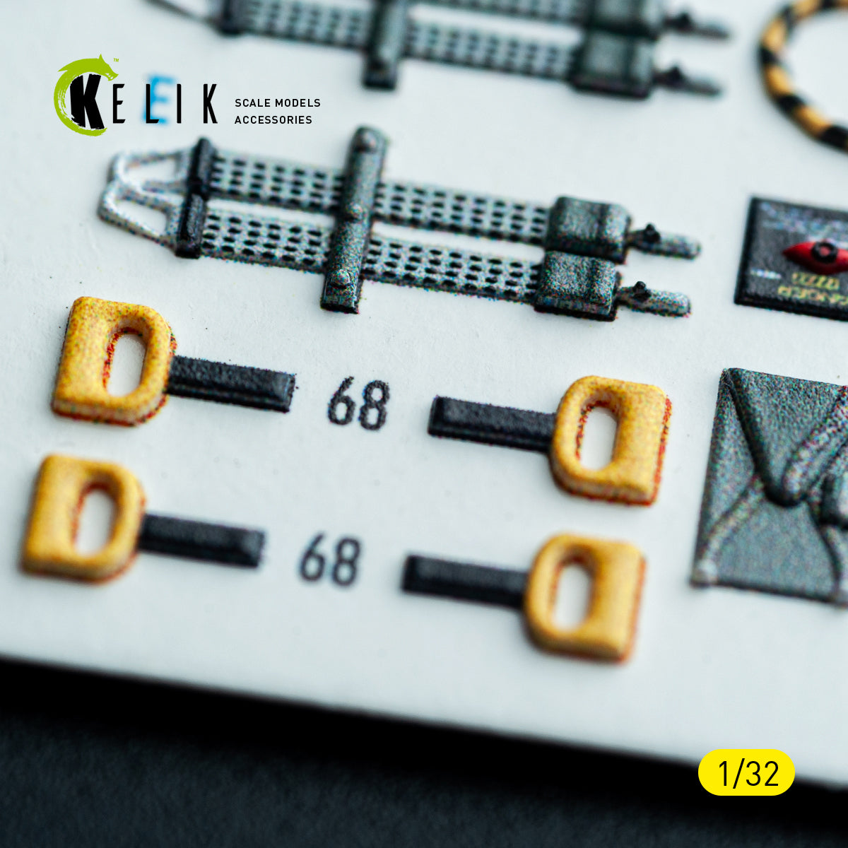 KELIK K32053 F-14A - interior 3D decals for Tamiya kit 1/32 – image 8