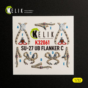 KELIK K32061 SU-27UB Flanker C - interior 3D decals for Trumpeter kit 1/32 – zdjęcie 7