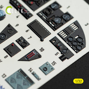 KELIK K32057 MS-406C-1 - interior 30 decals for Special Hobby kit 1/32 – Bild 5