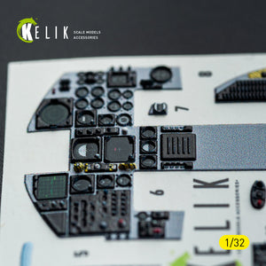 KELIK K32051 F-15C (early) - interior 30 decals for Tamiya kit 1/32 – Bild 13