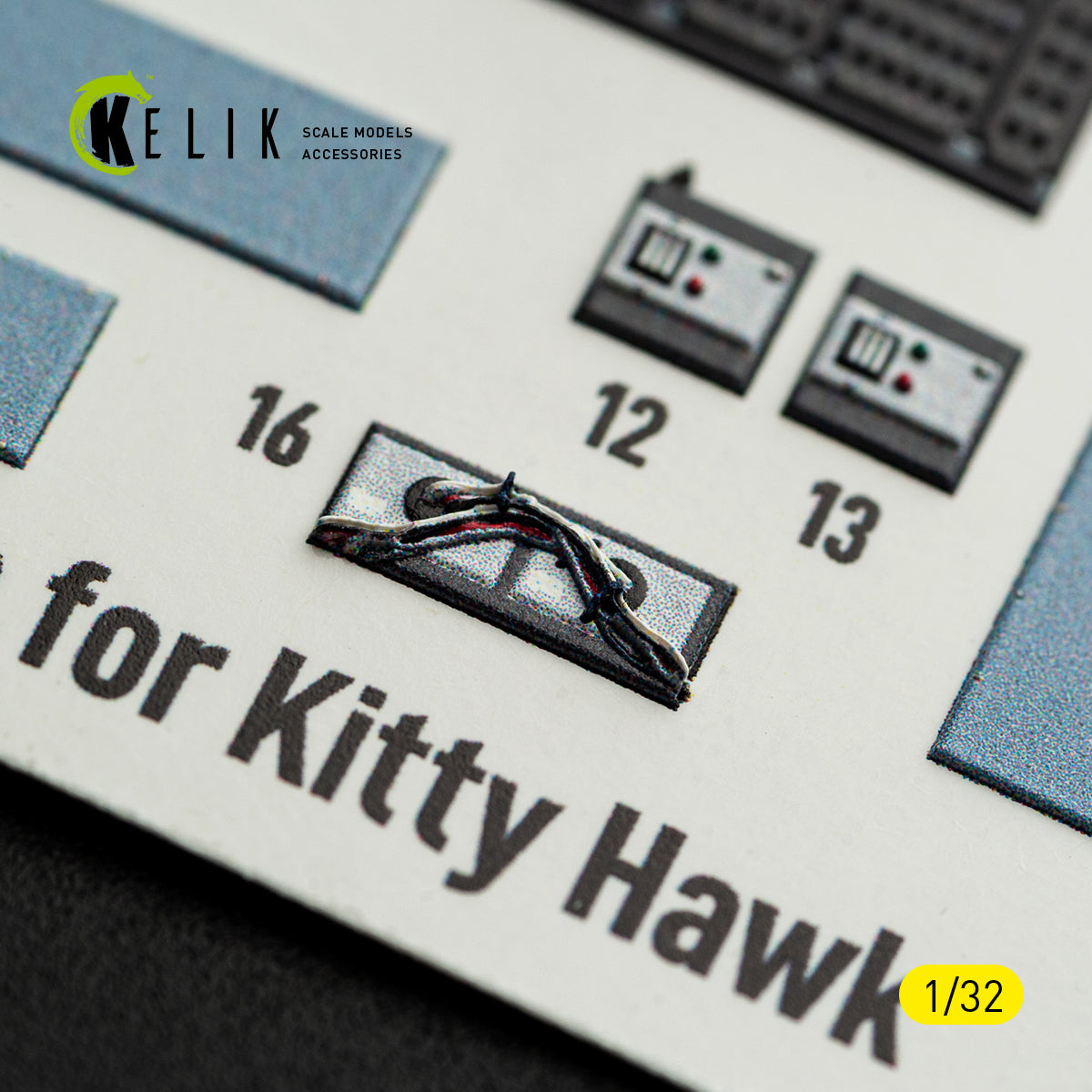 KELIK K32054 0V-10A/C Bronco - interior 3D decals for Kitty Hawk/Zimi models kit 1/32 – Bild 8