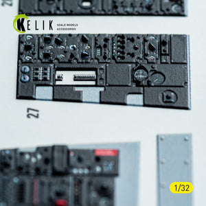 KELIK K32048 F-4C - interior 3D decals for Tamiya kit 1/32 – Bild 13