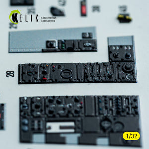 KELIK K32049 F-4D - interior 3D decals for Tamiya kit 1/32 – Bild 8