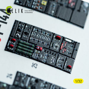 KELIK K32053 F-14A - interior 3D decals for Tamiya kit 1/32 – image 16