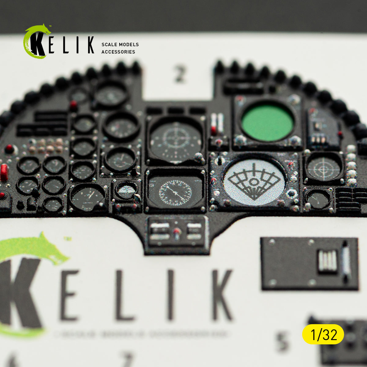 KELIK K32063 A-7E CORSAIR II - interior 3D decals for Trumpeter kit 1/32 – Bild 12