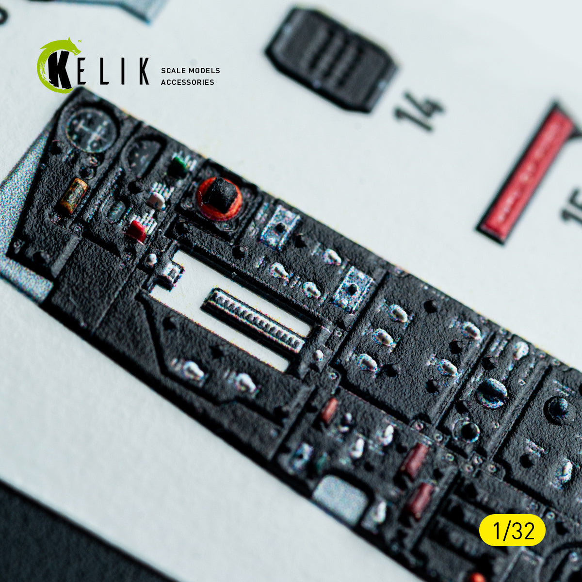 KELIK K32048 F-4C - interior 3D decals for Tamiya kit 1/32 – Bild 14