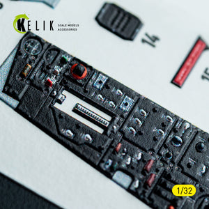 KELIK K32048 F-4C - interior 3D decals for Tamiya kit 1/32 – Bild 14
