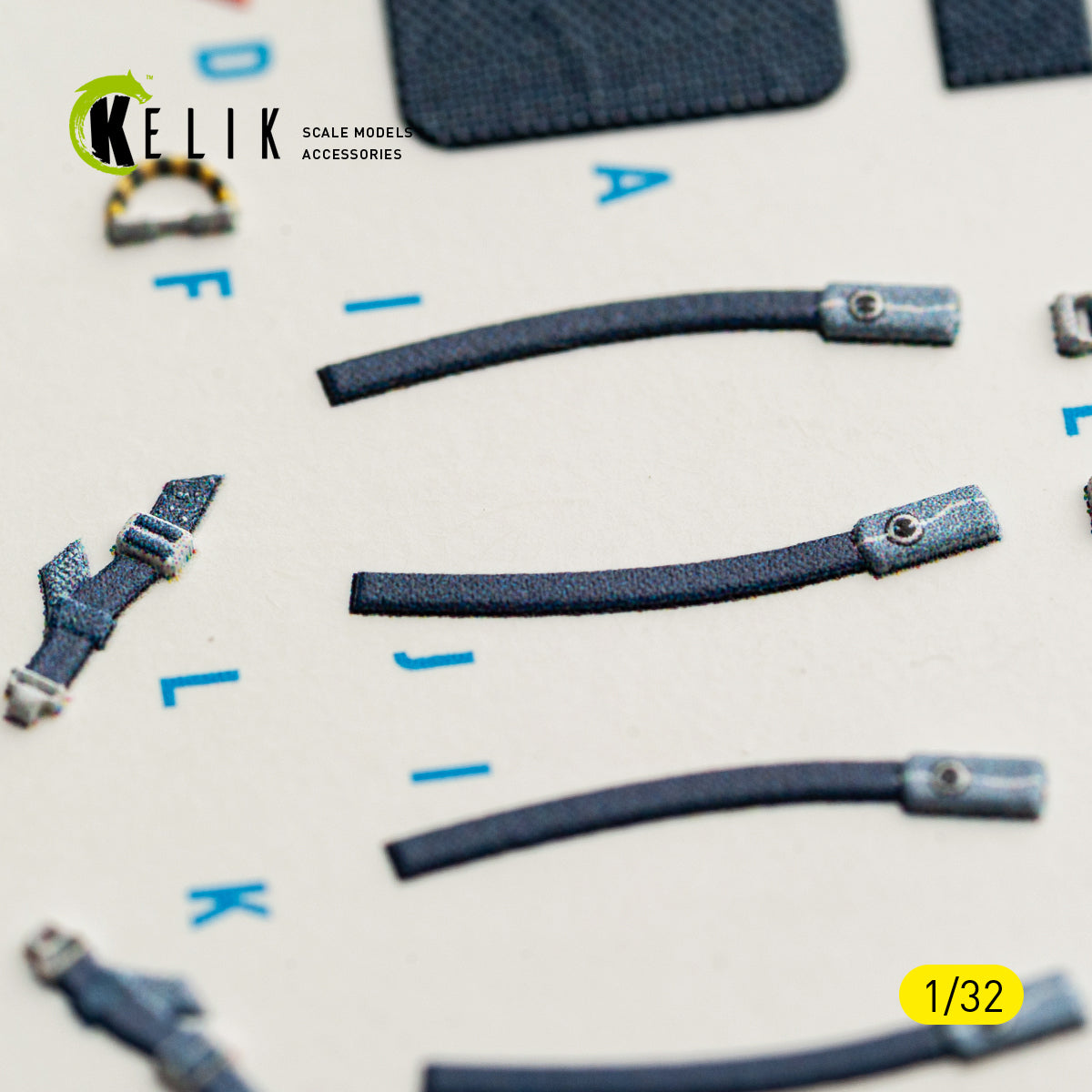 KELIK K32054 0V-10A/C Bronco - interior 3D decals for Kitty Hawk/Zimi models kit 1/32 – Bild 10