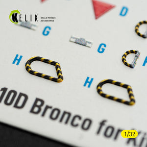 KELIK K32055 OV-10D Bronco - interior 3D decals for Kitty Hawk/Zimi models kit 1/32 – image 12