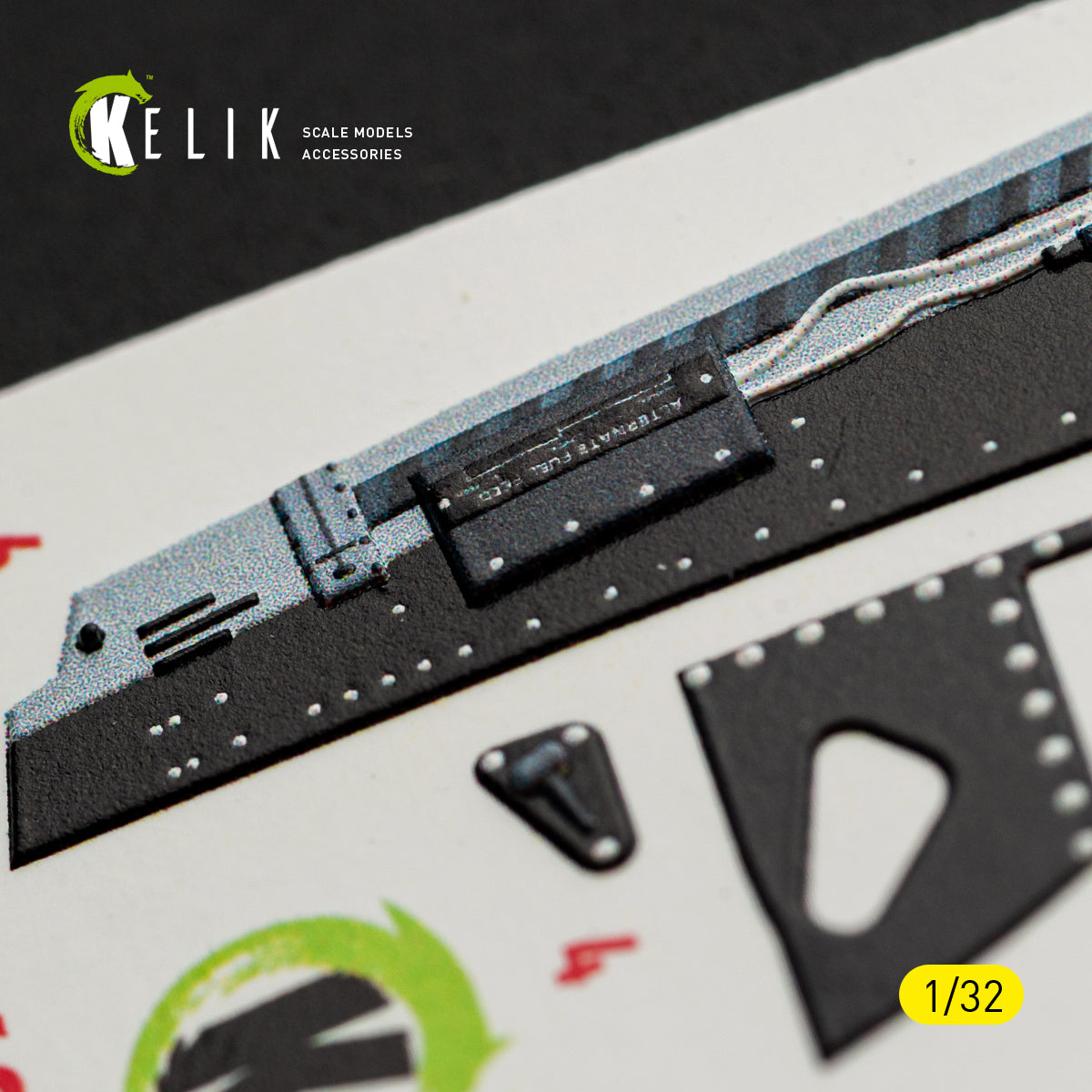KELIK K32062 A-7D CORSAIR II - interior 30 decals for Trumpeter kit 1/32