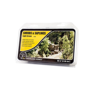 Woodland Scenic WF1128 KRZEWY - LIGHT GREEN (0,98dm3)