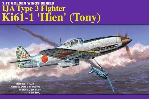 Dragon 5028 IJA Type 3 Fighter Ki61-1 &amp;#39;Hien&amp;#39; (Tony) 1/72