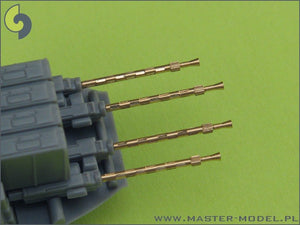 Master AM-48-026 British Mk 2 Browning .303 caliber (7,7mm) with flash hider (4pcs) 1/48 – immagine 3