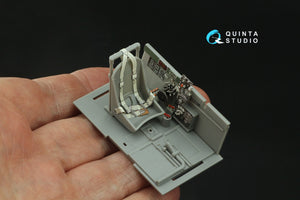 Quinta Studio QD32197 P-47D Thunderbolt Bubbletop Early 3D-Printed coloured Interior on decal paper (Hasegawa) 1/32 – immagine 6