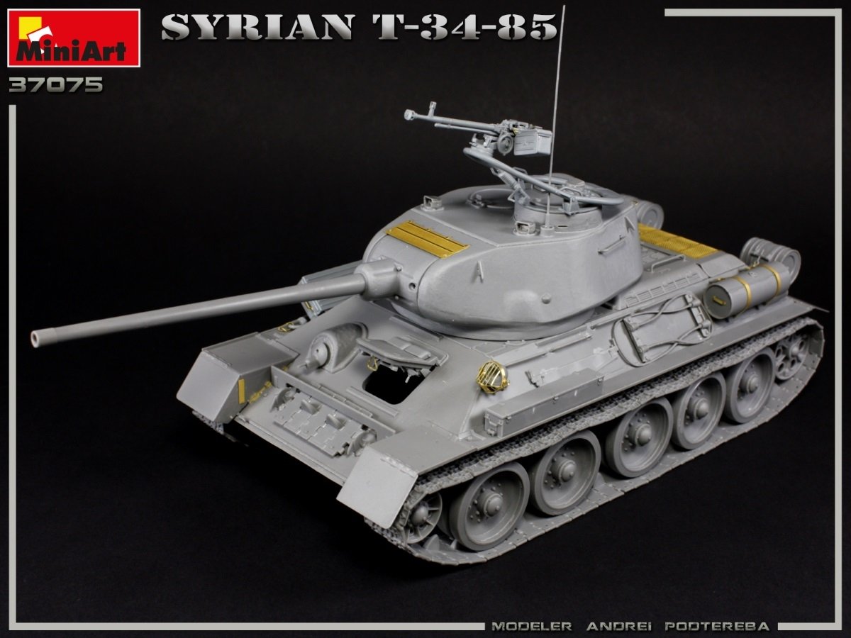 MiniArt 37075 SYRIAN T-34/85 1/35 – zdjęcie 4