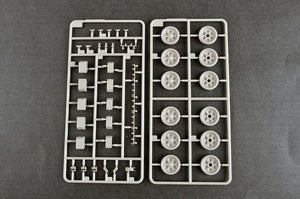 Trumpeter 09610 Char russe T-72B3 avec blindage réactif explosif (ERA) à étui souple 4S24 et blindage à grille, échelle 1/35 – image 17