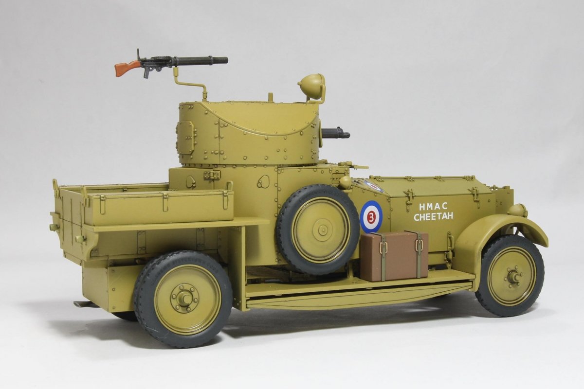 Warslug 1901, la voiture blindée britannique, échelle 1/35