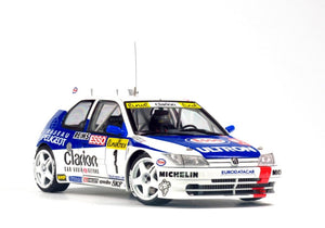 NuNu PN24009 Peugeot 306 MAXi &amp;#39;96 MONTE CARLO RALLY 1/24 – image 11